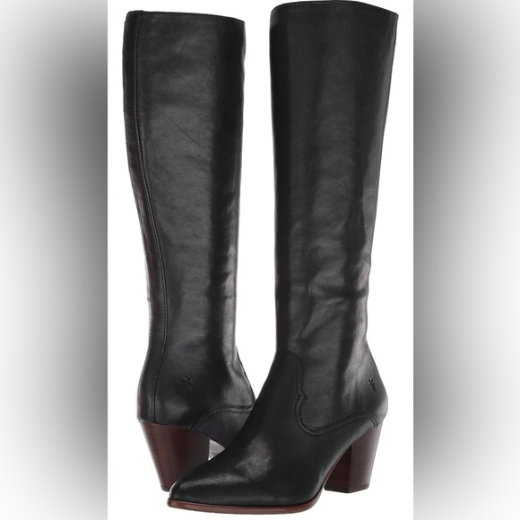Frye Shoes - FRYE Women’s Black Zip Up Boots